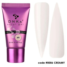 DNKa' Acryl Gel 0006 Creamy 30ml (tube)