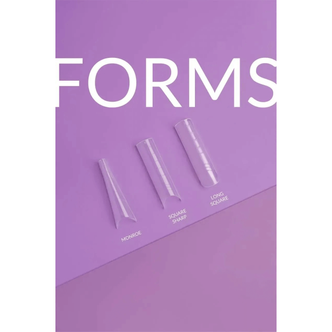 DNKa' Top Nail Forms Long Square 120pcs