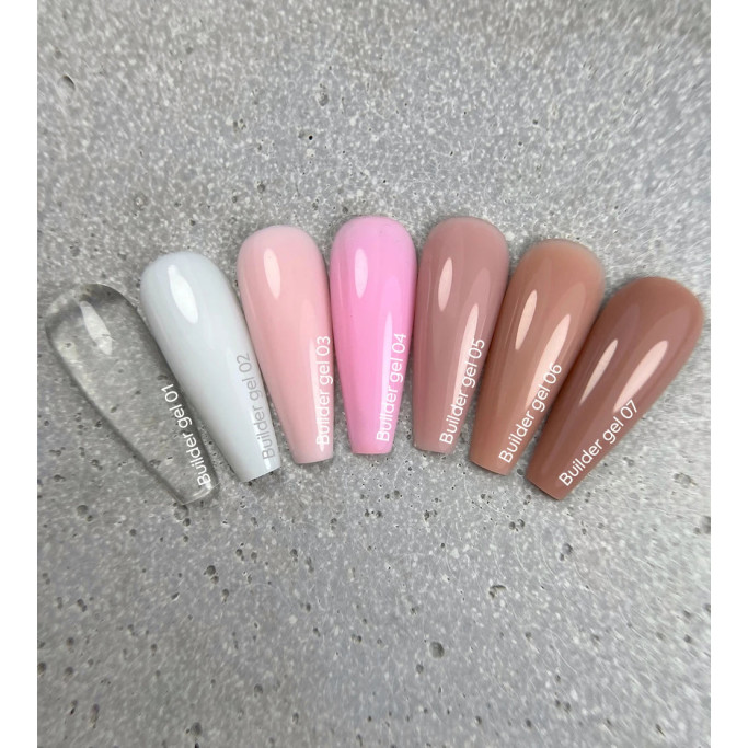 NAILSOFTHEDAY Builder Gel 01, 15 ml