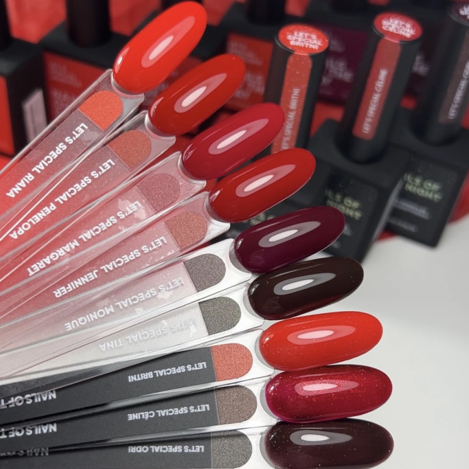 Nails Of The Day Gel Polish Britni 112  - Červený gel lak na nehty, 10ml