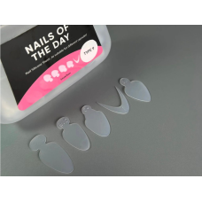 NAILSOFTHEDAY French tips guide (Type9), 60 kusů