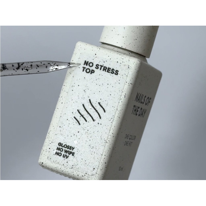 NAILSOFTHEDAY No Stress top no wipe, 10 ml