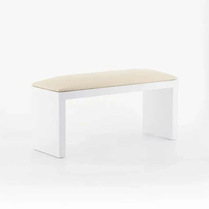 Manikúrní Opěrka Krémová (Dřevěné Nožičky)