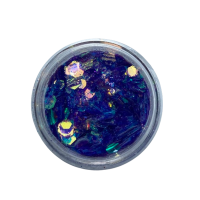 Šestihranky S Třpytky, Modré