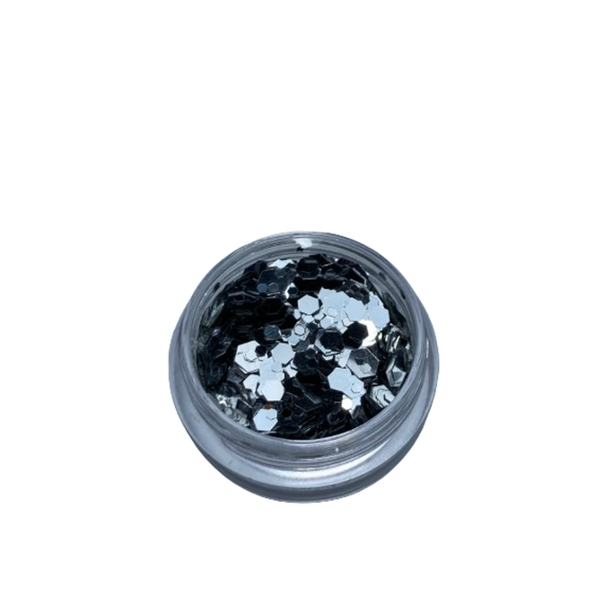 Šestihranky S Třpytky, Stříbné